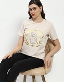 Madame Bridgerton Crystal Embellished Cotton T-Shirt