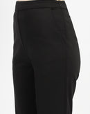 Madame Tapered Fit Black Trousers