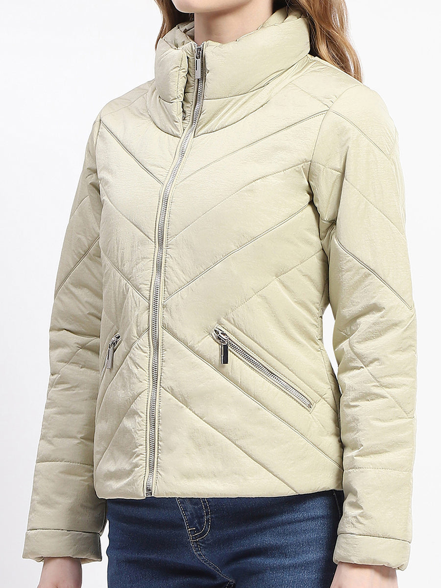 Madame Green Quilted Puffer Jacket