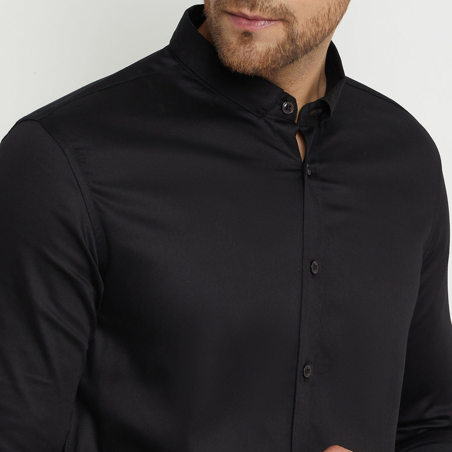 Camla Black Shirt For Men