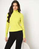 Madame High Neck Lemon Green Skeeve