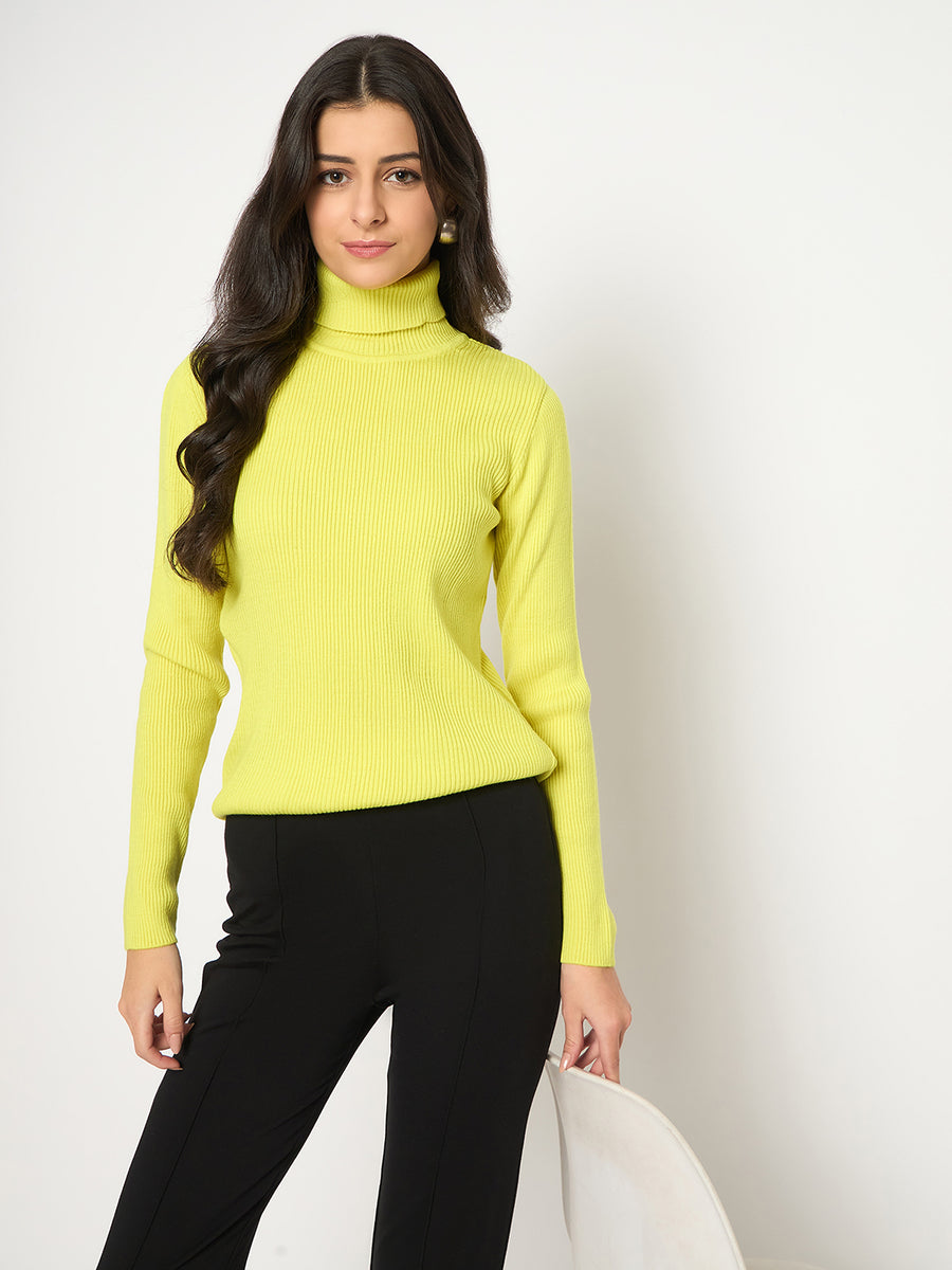 Madame High Neck Lemon Green Skeeve