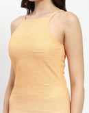 Madame Mustard Ombre Knit Cami Bodycon Dress