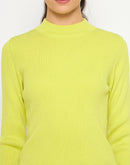 Madame Mock Neck Lemon Yellow Skeeve