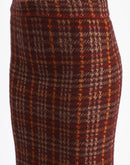 Madame Rust Plaid Skirt and Sweater Co-ord Set