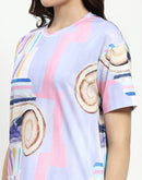 Madame Multicolor Printed T-Shirt