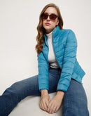 Madame Sea Blue Puffer Jacket