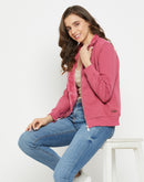 Madame Women Solid Mulberry Sweat-Shirt