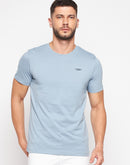 Camla Sky Blue T-Shirt For Men