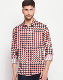 Camla Rust Men Shirts