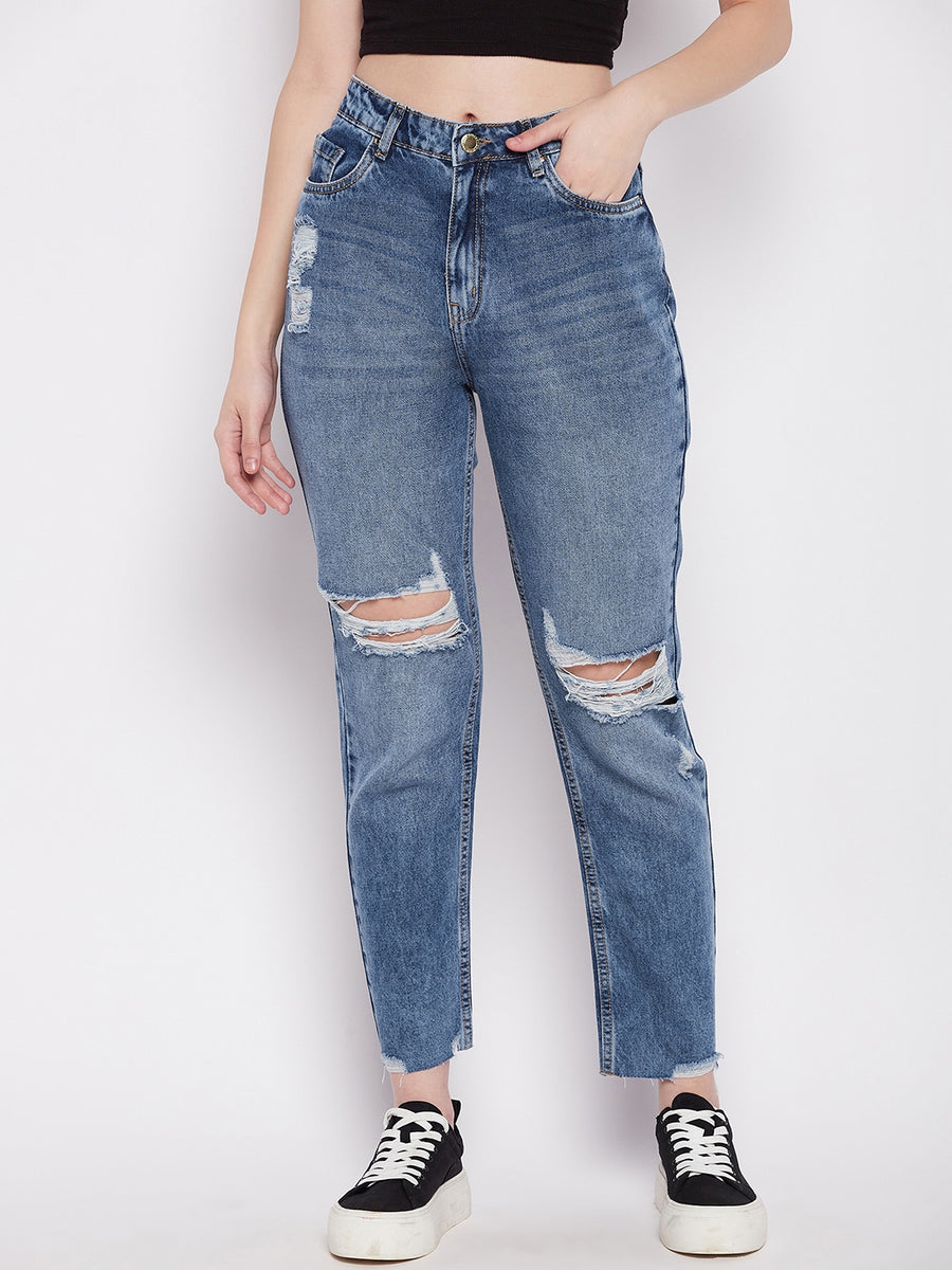 Madame Women Navy Denim