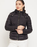 Madame Women Black Jacket