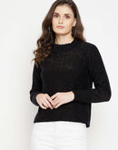 Camla Barcelona Shimmery Black Sweater