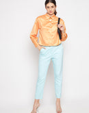 Camla Orange Women Shirt