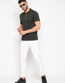 Camla Wine T-Shirt For Men