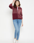 MADAME Wine Sweater For Women