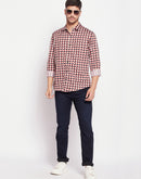 Camla Rust Men Shirts