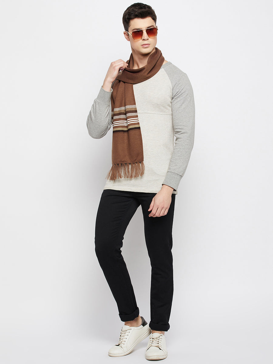 Jain Amar Brown Men Muffler