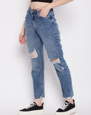 Madame Women Navy Denim