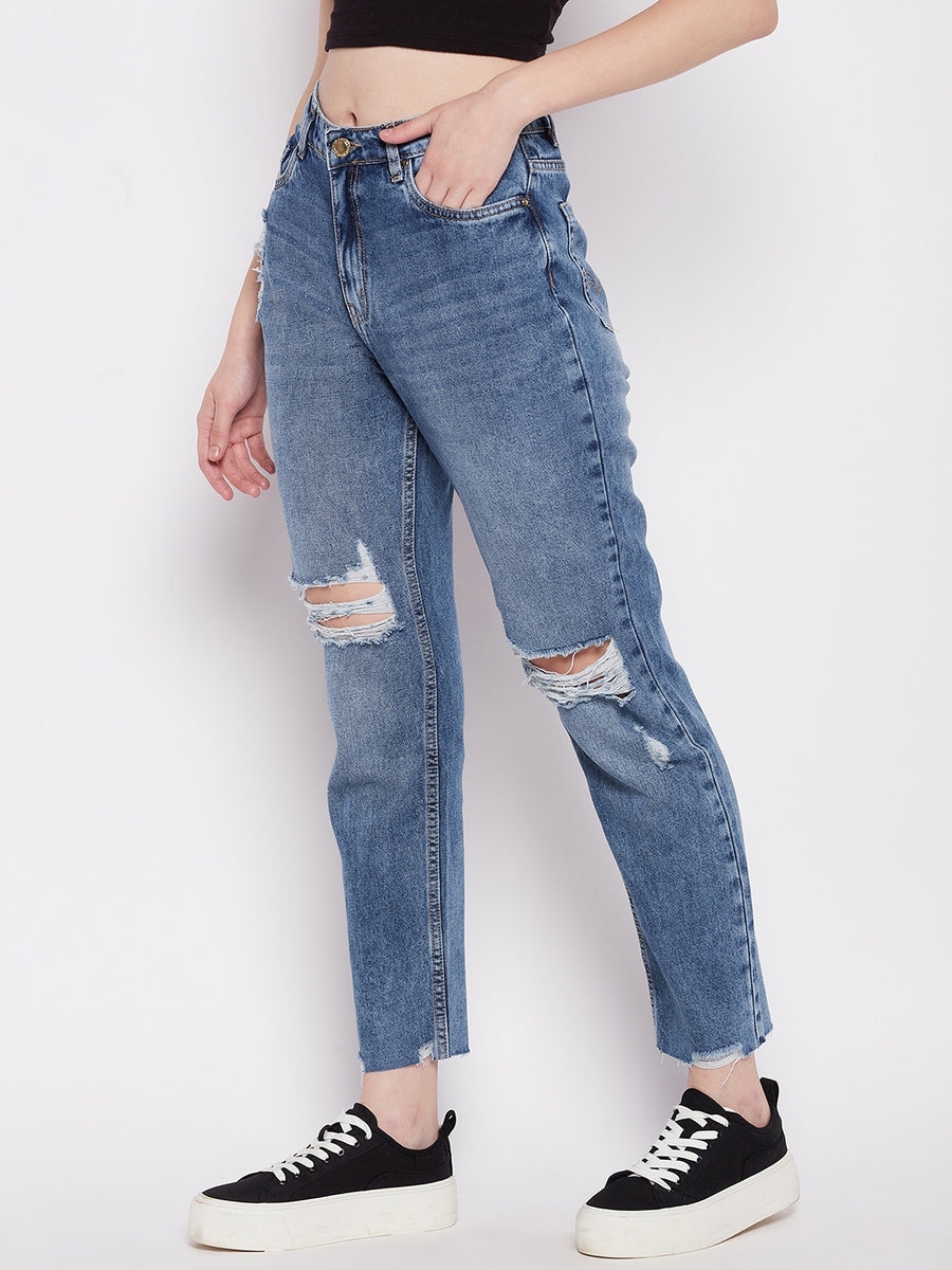 Madame Women Navy Denim