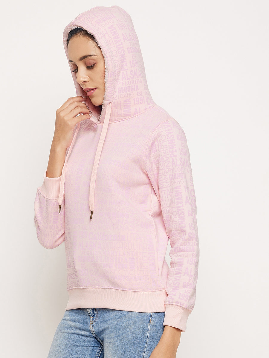 Madame Women Pink Sweatshirt