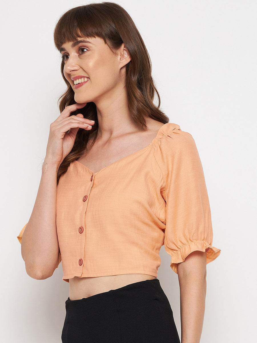 Madame  Orange Top