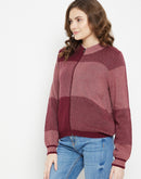 MADAME Wine Sweater For Women