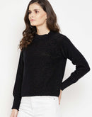 Camla Barcelona Shimmery Black Sweater