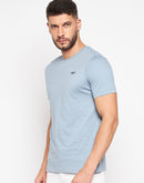 Camla Sky Blue T-Shirt For Men