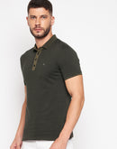 Camla Wine T-Shirt For Men