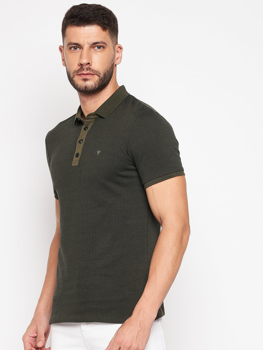 Camla Wine T-Shirt For Men