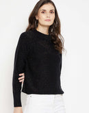 Camla Barcelona Shimmery Black Sweater