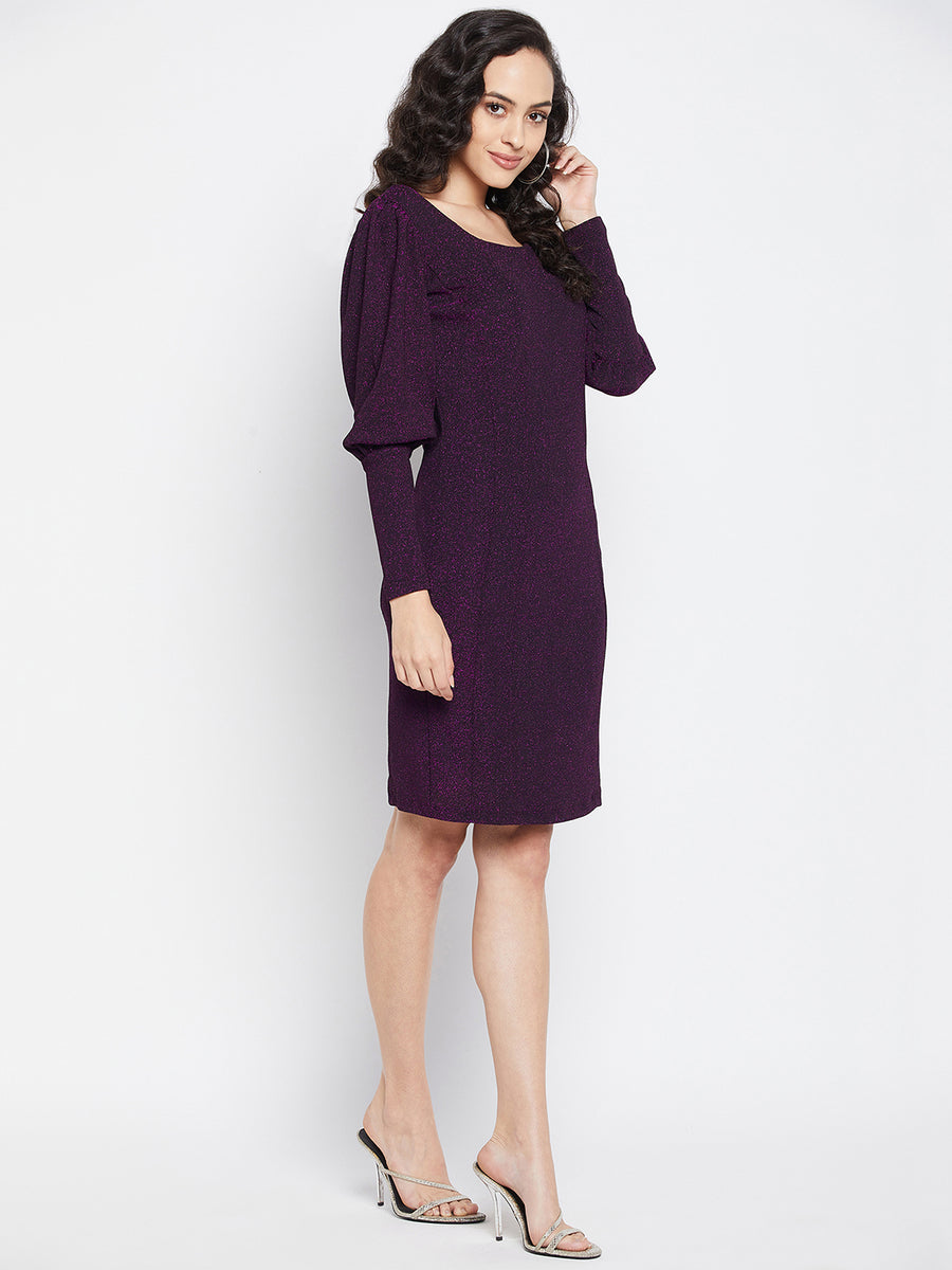 Madame Women Purple Dress