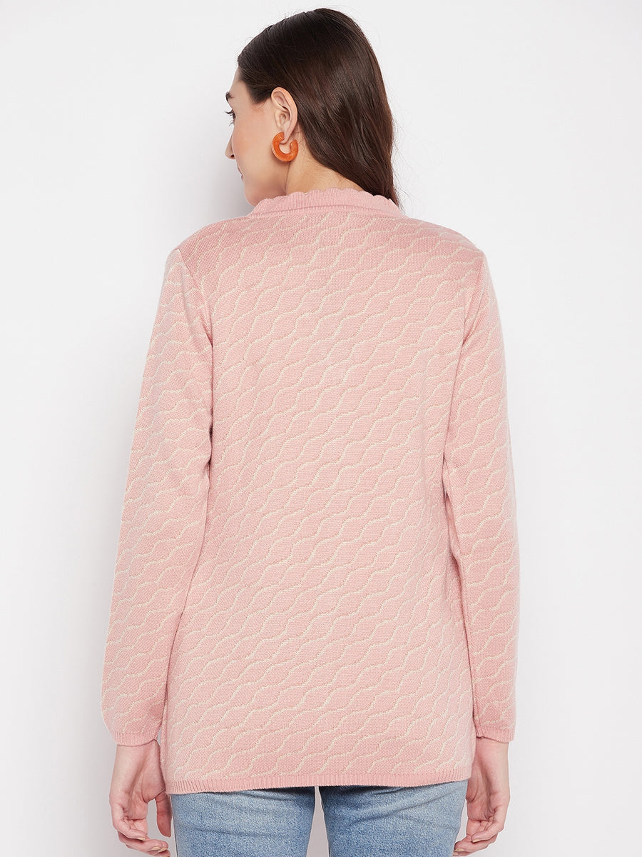 Peach cashmere cheap sweater