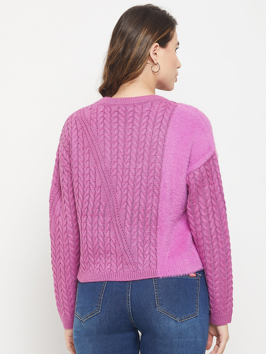 Madame  Purple Sweater