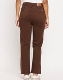 Madame Women Brown Denim