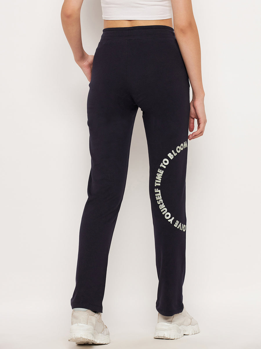 MSecret Black Printed Trackpants