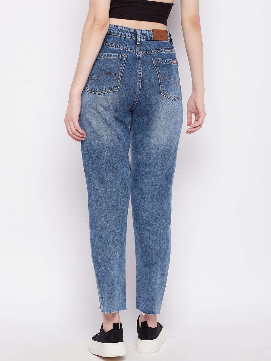 Madame Women Navy Denim