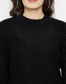 Camla Barcelona Shimmery Black Sweater