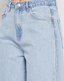 Madame Women Blue Rugged Denim